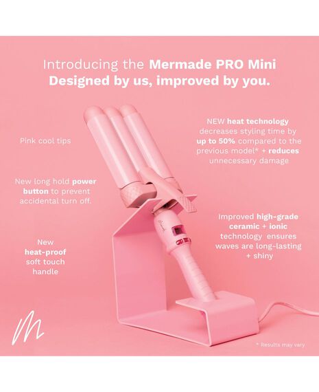 Mermade MINI PRO Waver 25mm - Pink